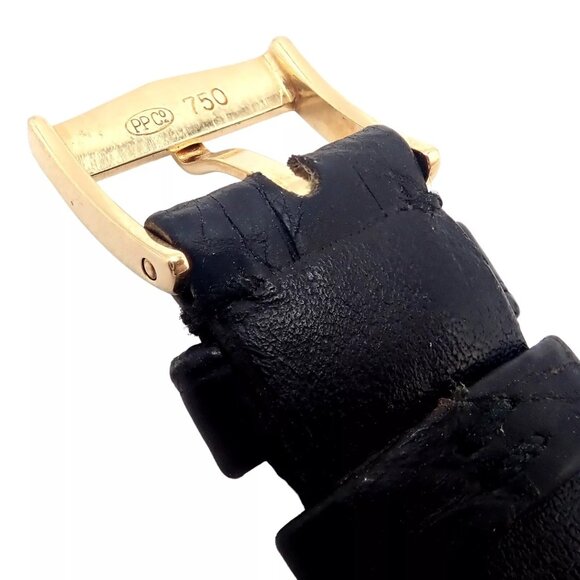 Patek Philippe 18k Yellow Gold Calatrava Manual Wind Roman Dial Watch - Picture 10 of 14